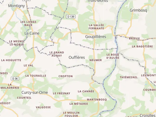 Plan de Ouffières