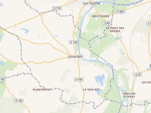 Plan de Juvardeil