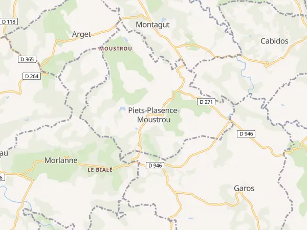 Plan de Piets-Plasence-Moustrou
