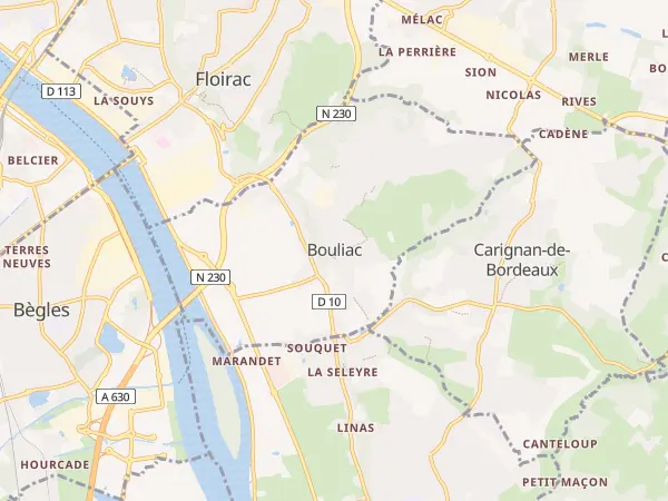 Plan de Bouliac