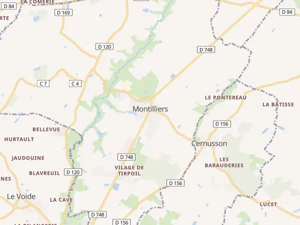 Plan de Montilliers