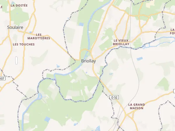 Plan de Briollay