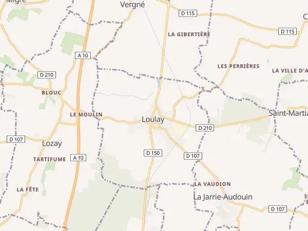 Plan de Loulay