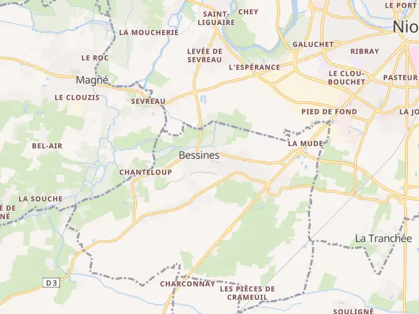 Plan de Bessines