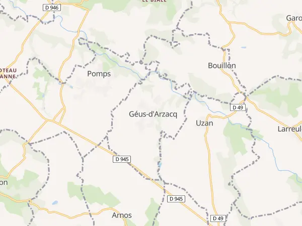 Plan de Géus-d’Arzacq