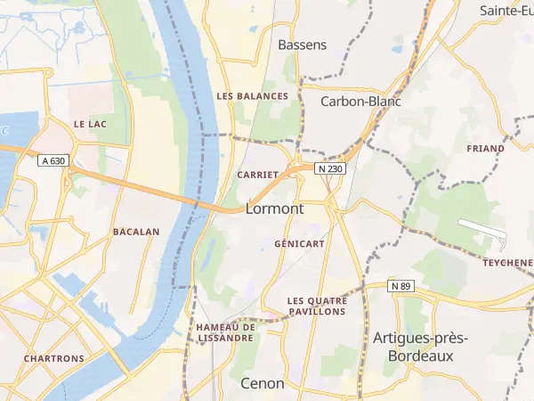 Plan de Lormont