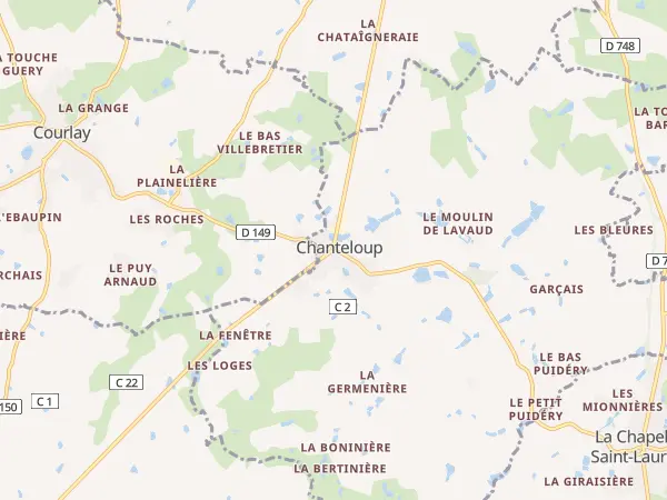 Plan de Chanteloup
