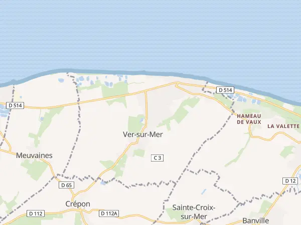 Plan de Ver-sur-Mer
