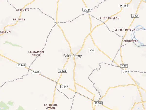 Plan de Saint-Rémy