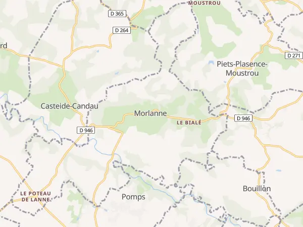 Plan de Morlanne