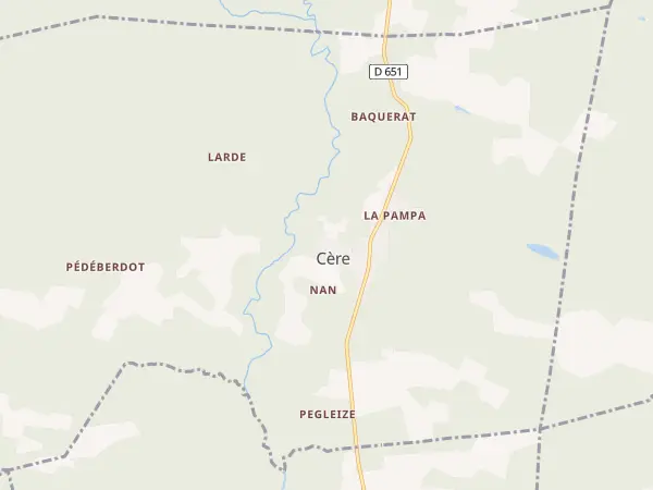 Plan de Cère