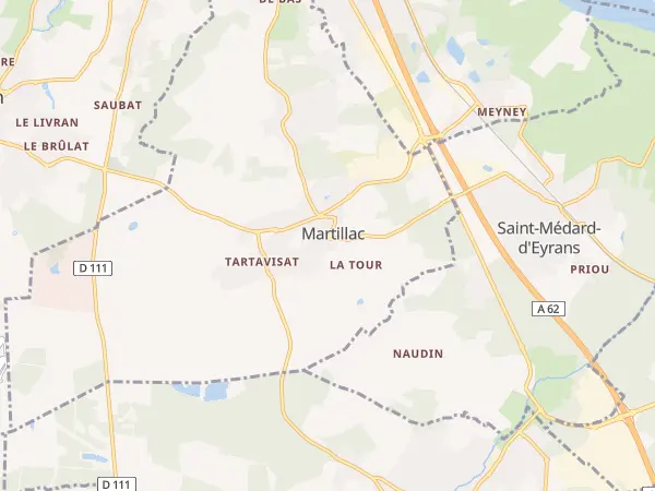 Plan de Martillac