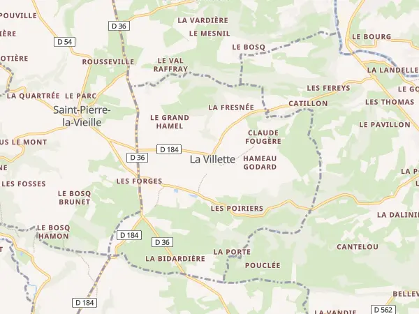 Plan de La Villette