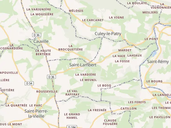 Plan de Saint-Lambert