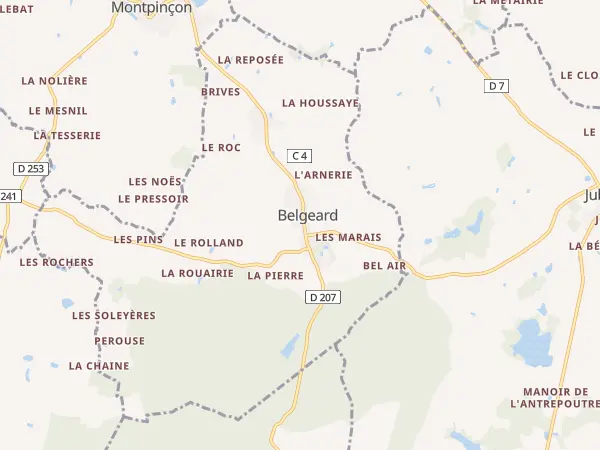 Plan de Belgeard