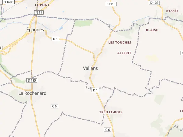 Plan de Vallans