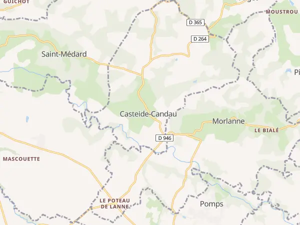 Plan de Casteide-Candau