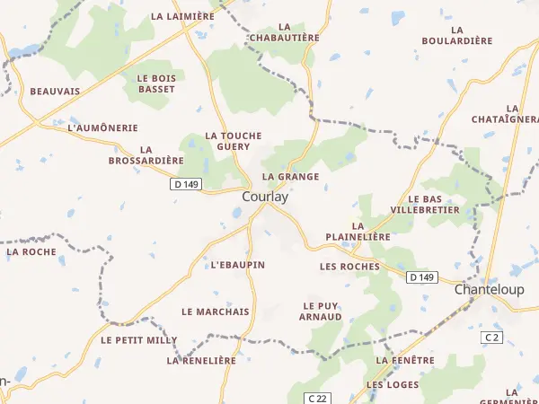 Plan de Courlay