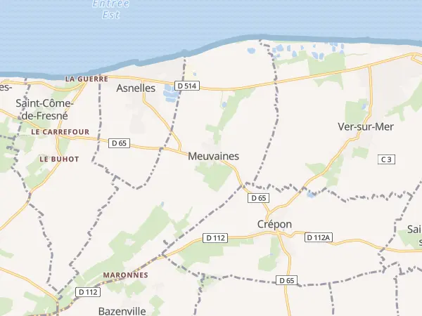 Plan de Meuvaines