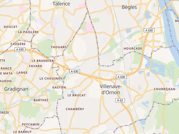 Plan de Villenave-d’Ornon