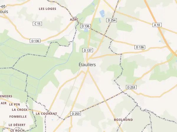 Plan de Étauliers