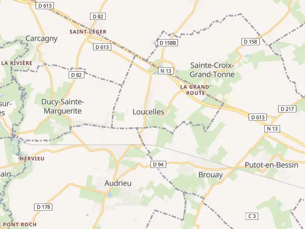 Plan de Loucelles