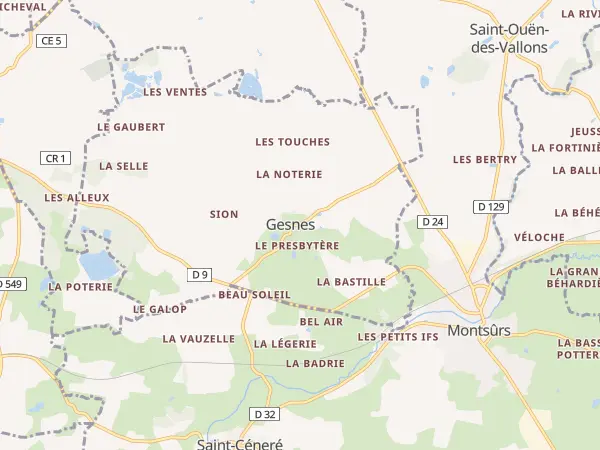 Plan de Gesnes