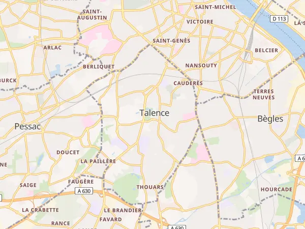 Plan de Talence
