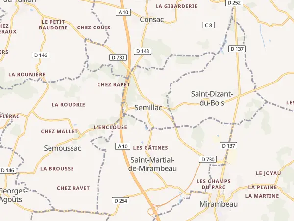 Plan de Semillac