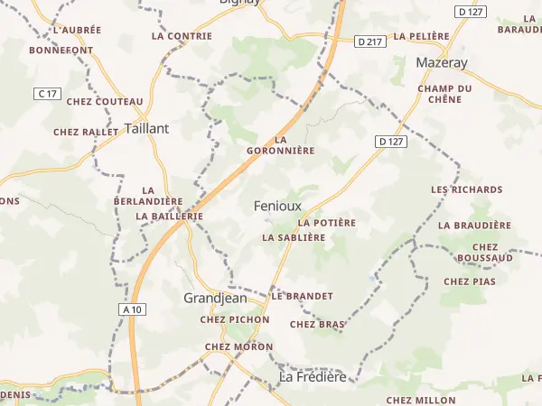 Plan de Fenioux