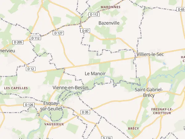 Plan du Manoir