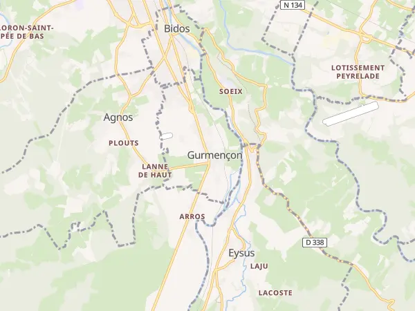 Plan de Gurmençon