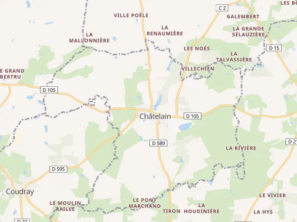 Plan de Châtelain