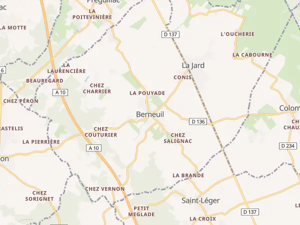 Plan de Berneuil