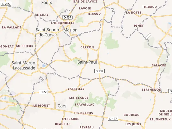 Plan de Saint-Paul
