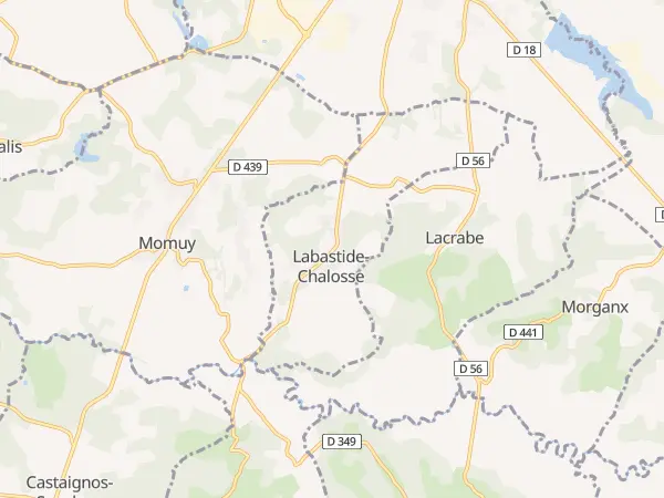 Plan de Labastide-Chalosse