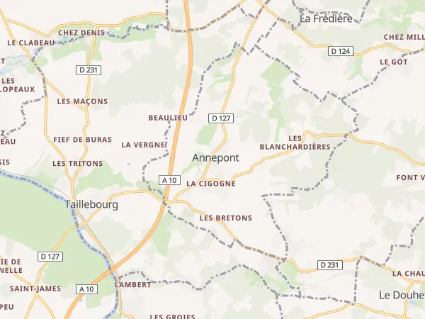 Plan de Annepont
