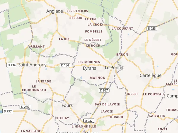 Plan de Eyrans