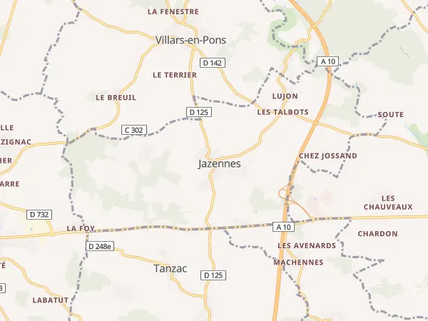 Plan de Jazennes