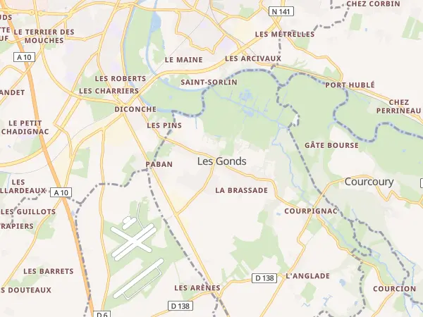 Plan des Gonds