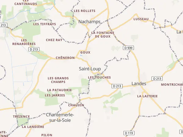 Plan de Saint-Loup