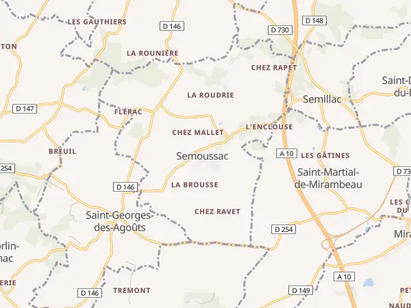 Plan de Semoussac