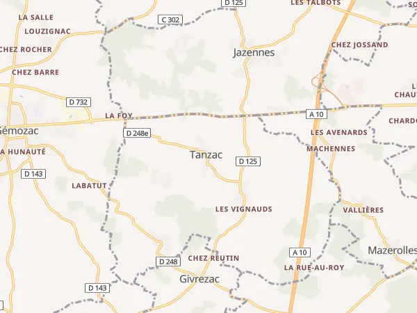 Plan de Tanzac