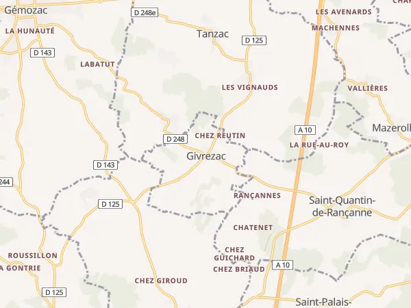 Plan de Givrezac