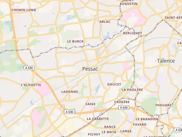 Plan de Pessac