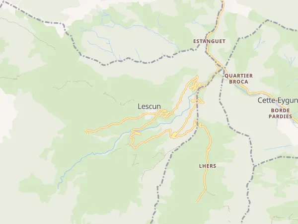 Plan de Lescun