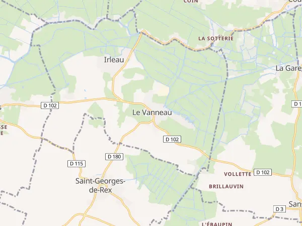 Plan du Vanneau-Irleau
