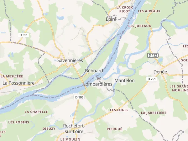 Plan de Béhuard