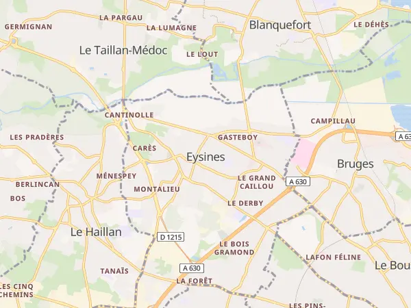 Plan de Eysines