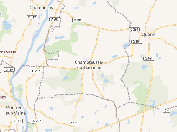 Plan de Chenillé-Champteussé